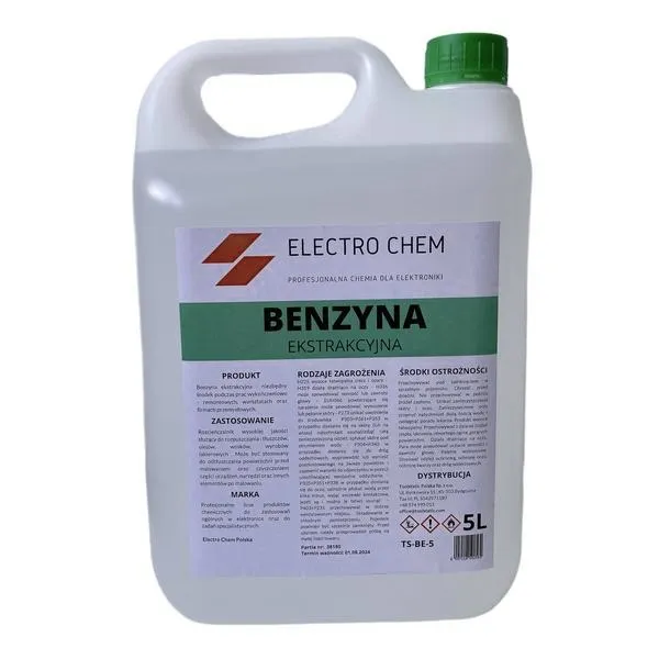 Czy benzyna ekstrakcyjna jest skutecznym środkiem dezynfekującym?
