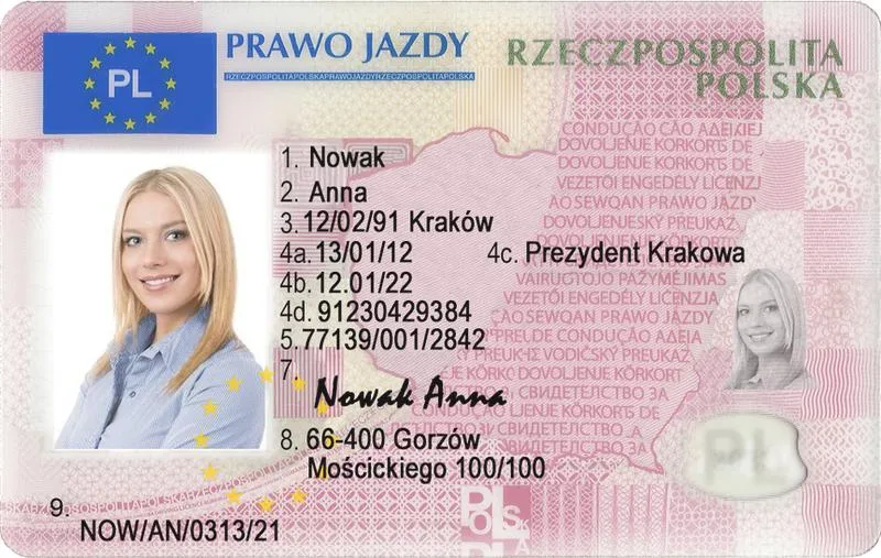 Dokumenty do prawa jazdy