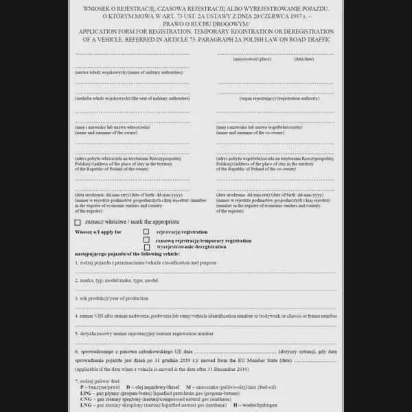 Formalności wyrejestrowania pojazdu