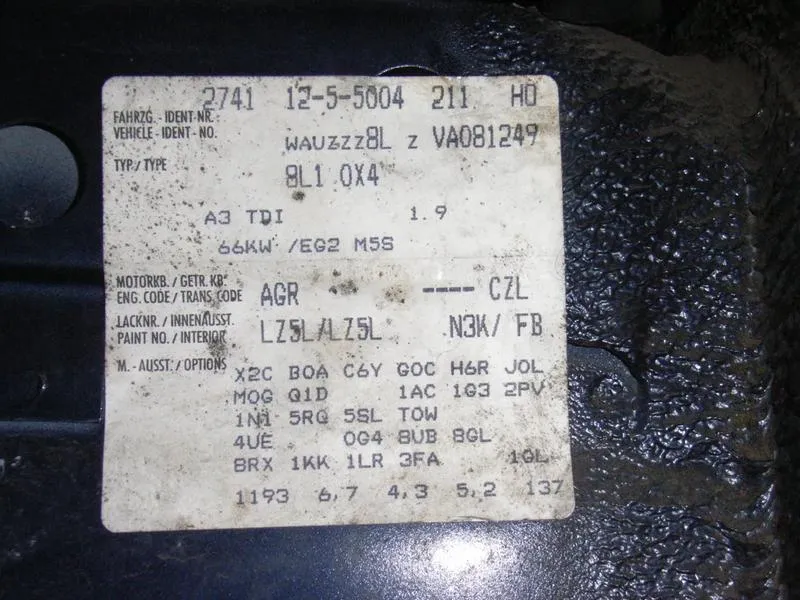 Kod silnika lokalizacja