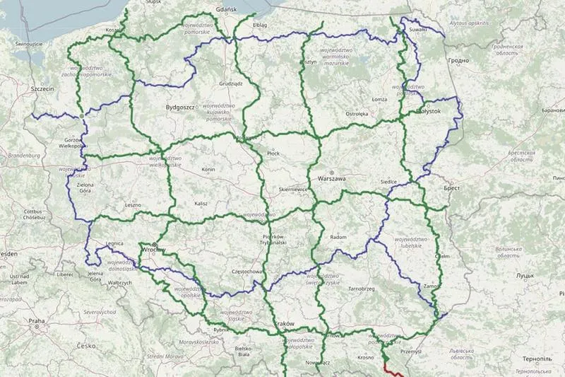 Motocyklowe trasy podróżnicze