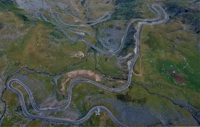 Piękne widoki na motocyklu