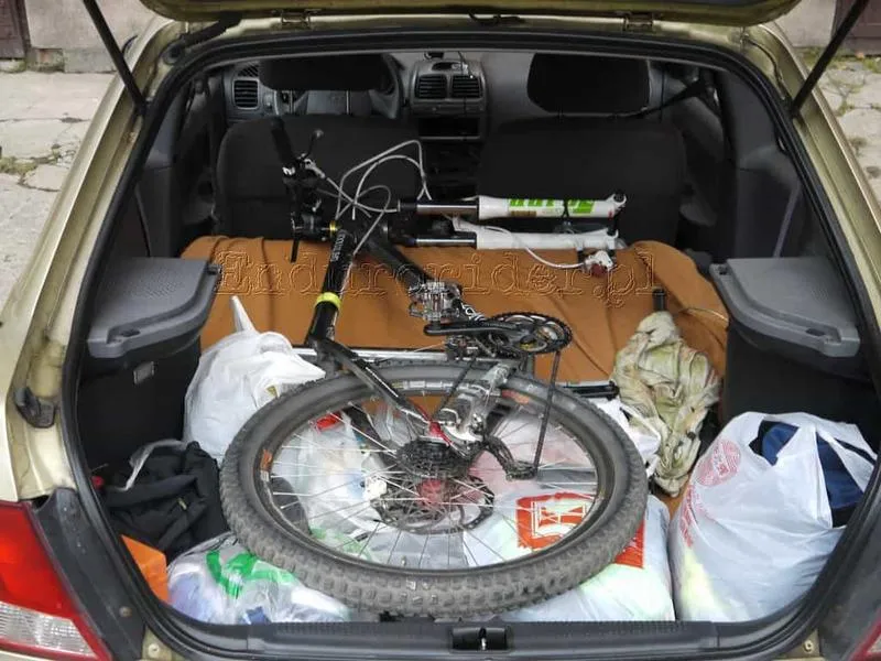 Przygotowanie roweru do transportu