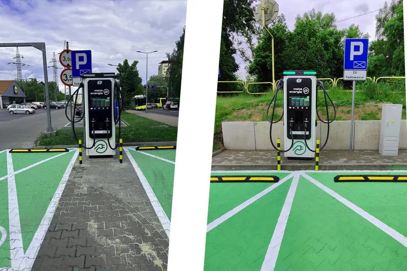 Punkty ładowania elektryków