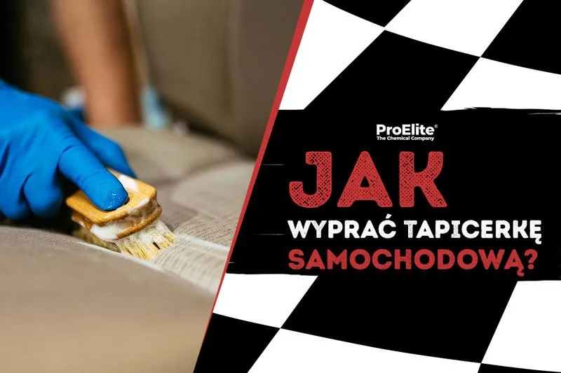 Środki i akcesoria do prania tapicerki auta