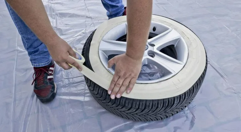 Techniki malowania opon