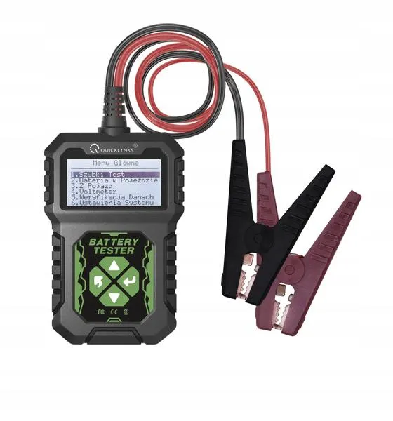 Tester akumulatora dla kierowców