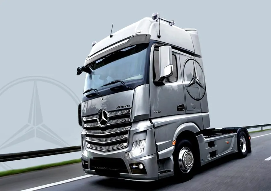 Wymiana oleju w Mercedes Actros