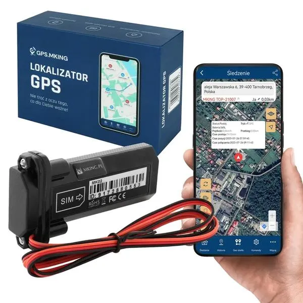 Zlokalizować GPS w samochodzie